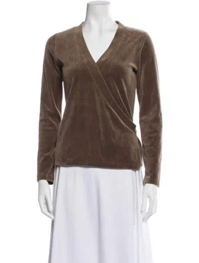 Pre-owned Fuzzi Jacket In Brown