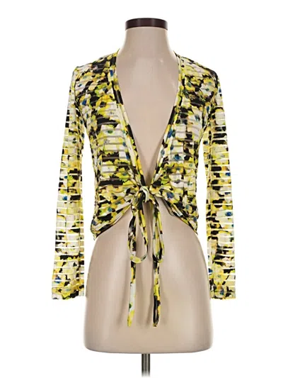 Pre-owned Fuzzi Kimono In Yellow