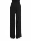Fuzzi Wool Trousers In Negro