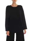 Fuzzi Oversize Pullover In Black In Negro