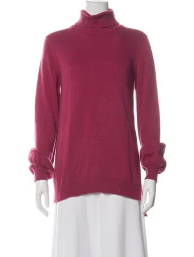 Pre-owned Fuzzi Turtleneck Sweater W/ Tags In Orange