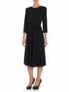 Fuzzi Vestido Largo - Negro In Negro