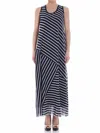 Fuzzi Vestido Midi - Azul In Azul