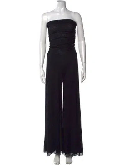 Pre-owned Fuzzi Vintage 2000's Jumpsuit In Black