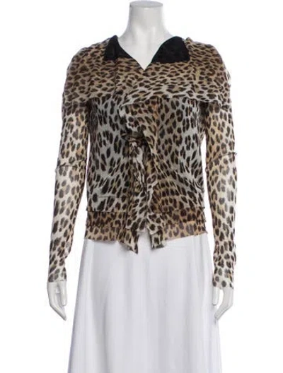 Pre-owned Fuzzi Vintage 2000's Sweater In Neutrals