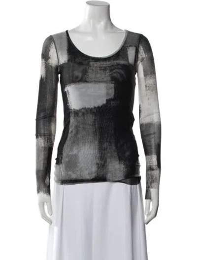 Pre-owned Fuzzi Vintage 2000's Top In Black