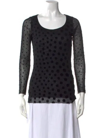 Pre-owned Fuzzi Vintage 2000's Top In Black
