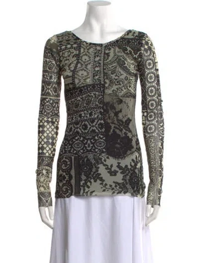 Pre-owned Fuzzi Vintage 2000's Top In Black