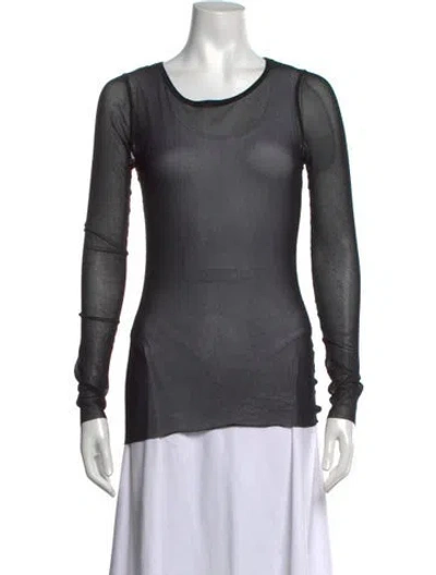 Pre-owned Fuzzi Vintage 2000's Top In Black