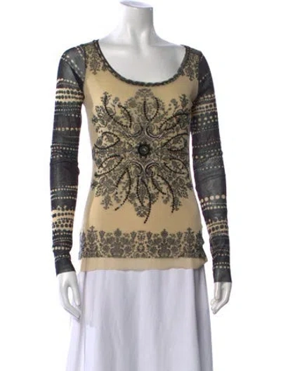 Pre-owned Fuzzi Vintage 2000's Top In Black