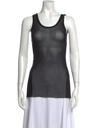 Pre-owned Fuzzi Vintage 2000's Top In Black