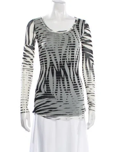 Pre-owned Fuzzi Vintage 2000's Top In Grey