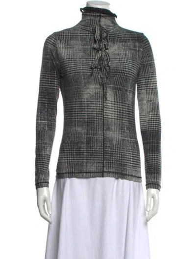 Pre-owned Fuzzi Vintage 2000's Top In Neutrals