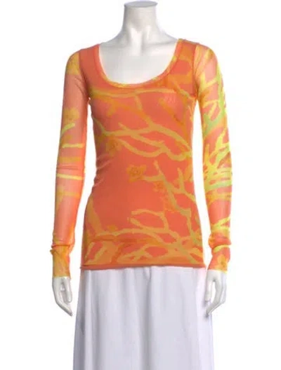 Pre-owned Fuzzi Vintage 2000's Top In Pink