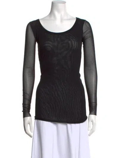 Pre-owned Fuzzi Vintage 2000's Top W/ Tags In Black