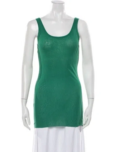 Pre-owned Fuzzi Vintage 2000's Top W/ Tags In Green