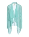 Fuzzi Woman Cardigan Light Green Size M Polyamide In Green