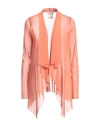 Fuzzi Woman Cardigan Orange Size M Polyamide