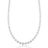 Fv Jewellery Women's Silver Bijoux Dot Necklace