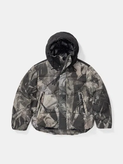 Fw23 M Fowler Down Parka - Olive Rock Tie In Multi