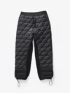 Fw23 M Hybrid Down Sweatpant - Black In Black