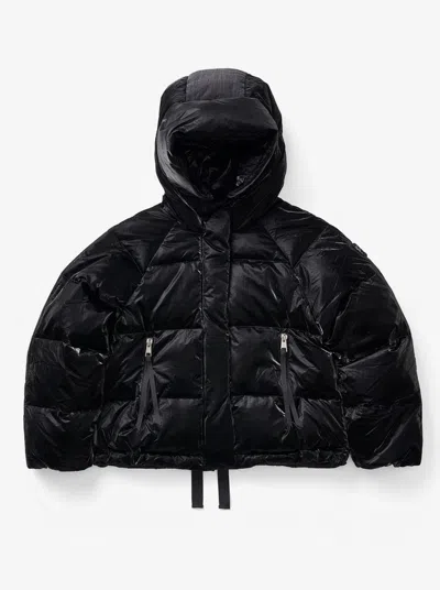 Fw23 W Short Down Puffer - Black