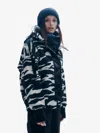 FW23 W SLOANE INSULATED JACKET - ZEBRA