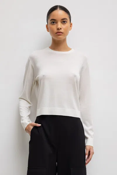 Leset James Classic Crew In Parchment