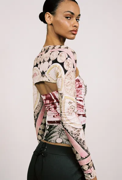Fw24 Iris Top In St. Tropez