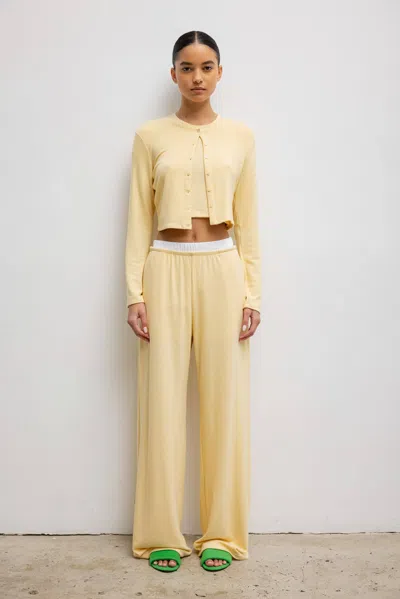 Leset Lauren Pocket Pant In Chamomile