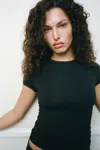 Fw24 Mini Tee In Black