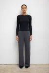 Leset Lauren Pocket Pant In Charcoal