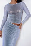 Fw25 Amelia Top In Blue