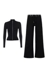 Fw25 Vlad Zip Up + Zane Sweatpant In Black