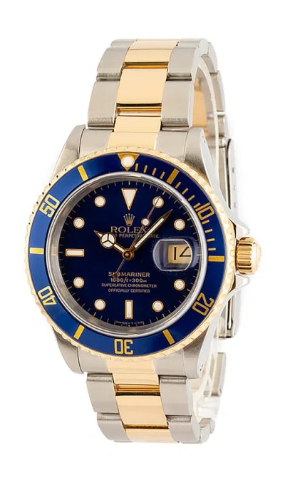 Fwrd Renew Bob's Watches Rolex 40mm Submariner 16613 In Multi