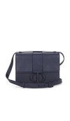 Fwrd Renew Dior 30 Montaigne Shoulder Bag In Blue