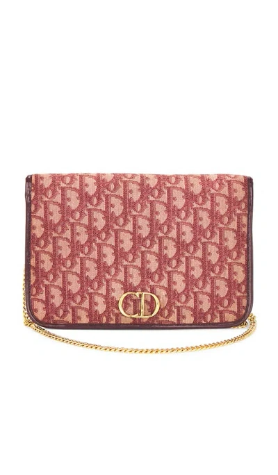 Fwrd Renew Dior Diorissimo Clutch In Red