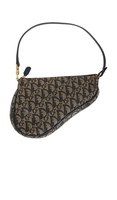 Fwrd Renew Dior Diorissimo Saddle Pochette Shoulder Bag In Pink