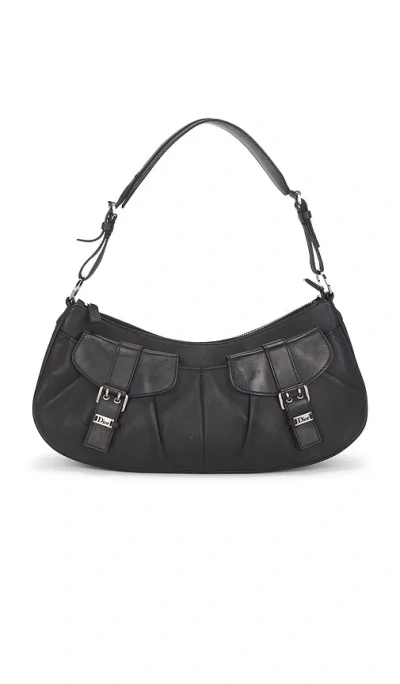 Fwrd Renew Dior Hardcore Pochette Shoulder Bag In Black
