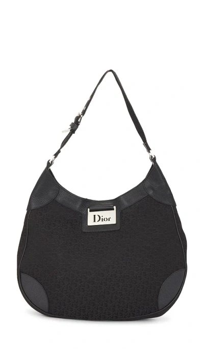 Fwrd Renew Dior Street Chic Hobo Bag In Black