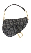 Fwrd Renew Dior Trotter Oblique Saddle Bag In Pattern