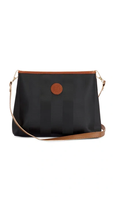Fwrd Renew Fendi Pequin Crossbody Bag