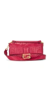 Fwrd Renew Fendi Baguette Shoulder Bag In Red
