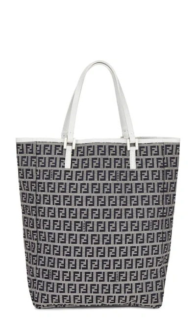 Fwrd Renew Fendi Tote Bag In Blue