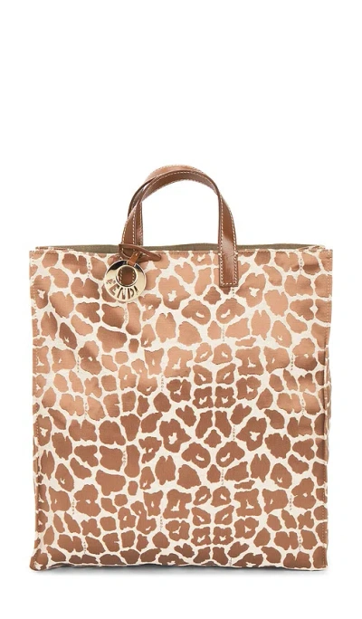 Fwrd Renew Fendi Chef Shopping Tote Bag In Brown