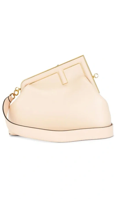 Fwrd Renew Fendi First Shoulder Bag In Pink