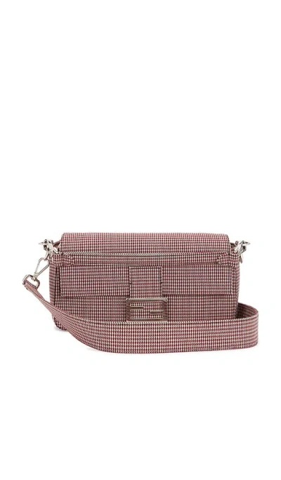 Fwrd Renew Fendi Mama Baguette Shoulder Bag In Red