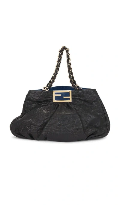 Fwrd Renew Fendi Mia Tote Bag In Black