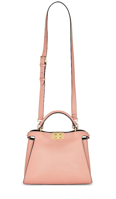 Fwrd Renew Fendi Peekaboo Handbag In Pink