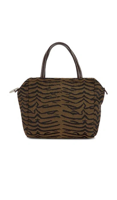 Fwrd Renew Fendi Zebra Handbag In Brown